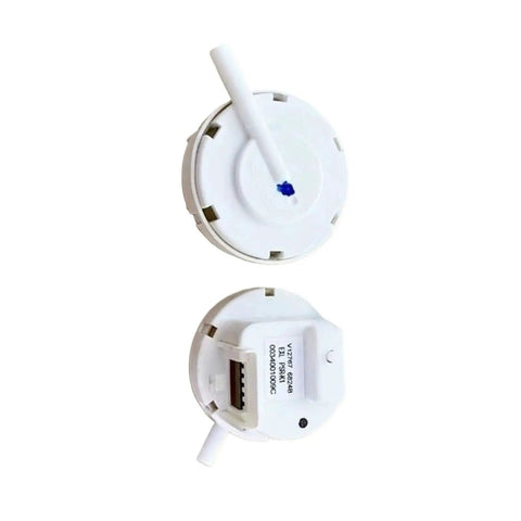 Water Level Sensor For Washing Machines No Fuss Easy Install High Precision Pressure Sensor For Accurate Water Readings Fits Haier Washers Replacement Part For Reliable Water Level Control And Quick Signal Transmission, white plastic round sensor