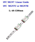 7mm Linear Rail Guide With MGN7C For That Smooth Dead On Motion In 3D Printers And DIY CNC Builds, Wide Range From 50mm To 500mm