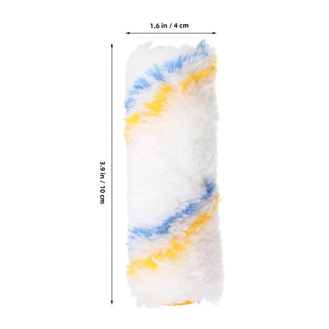 Small Paint Roller Covers For Walls And Ceilings Featuring Firm Polyester Fibers That Roll As Smooth As Butter And Knock Out Every Diy Painting Job In Style For Households, 1.6in x 3.9in refills.