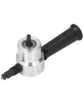 Electric Double Head Metal Nibbler Cutter Pro Grade Adjustable Cutting Heads with black handle for metal sheets