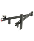 Swing Away Bracket For Outside Carriers And Lifts Class 3 Hitch Mounted Easy Breezy Pivot For Full Trunk Access 40 Lb Weight Automatic Hold Down Arm Works With Most Outdoor Carriers And Lifts, black steel hitch bracket
