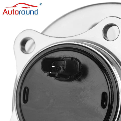 Rear Right Wheel Hub And Bearing Assembly 512207 With ABS Sensor close-up view, 5-lug fitment for Toyota and Lexus 2001-2012.
