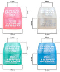 Roller Skate Cushions 88A Replacement Cushions With Cone And Bottom Barrel Bushings for Quad Derby Plates, pink and other colors.