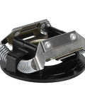 Single Phase Centrifugal Switch Component For Motors Size 22 Hole Diameter Heavy Duty Fit For Two And Four Stage Stitching Machinery And Industrial Equipment Pro-Grade Electrical Motor Part, black metal spring assembly