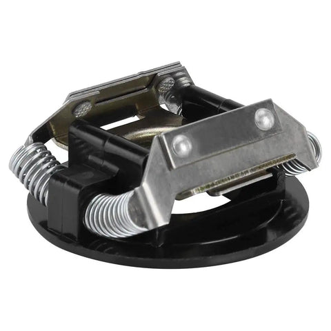 Single Phase Centrifugal Switch Component For Motors Size 22 Hole Diameter Heavy Duty Fit For Two And Four Stage Stitching Machinery And Industrial Equipment Pro-Grade Electrical Motor Part, black metal spring assembly