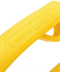 Crescent Wiss MetalMaster snips with yellow plastic handle, close-up view