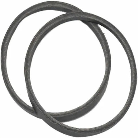 Top Tier Replacement For MTD GW-1128 V Belt Kit Engineered For Direct Fit And Easy Install No Extra Tools Needed Durable Build To Keep Your Lawn Equipment Running Smooth And Rock Solid All Season Long, black rubber V-belt kit