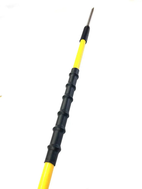 Pole Spear Shrink Grip Glue Lined 2 Pack Black Fits 3/8, 1/2 and 5/8 Inch Polespears 7 Inch Long Heat Shrink Tubing