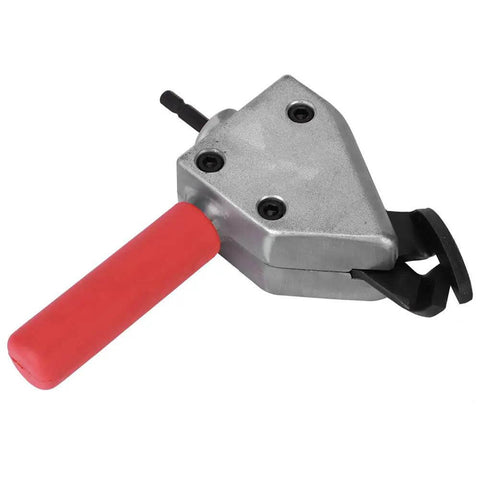 Heavy Duty Metal Sheet Cutter For Electric Drill With Universal 7mm Hex Shank All In One Cutter on white background