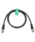 M12 A Coded 8 Pin Male to 8 Pin Male Shielded Signal Cable For Industrial Controls And Automation IO Link Profibus