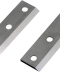 Heavy Duty Wood Chipper Blade Set 2 Pack For LCE12 SuperHandy And GUO054 Chippers Durable CR12Mov Steel Blades