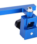 Fence Flip Limit Aluminum T Track Stop With Locking Mechanism For Woodworking And Carpentry, Precise Repeatable Length Setting Jig