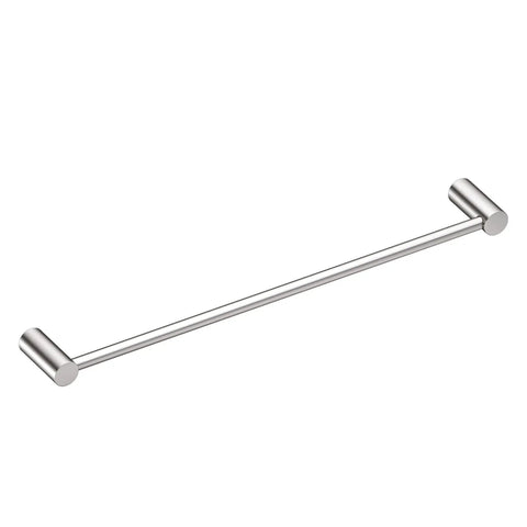 24 Inch Wall Mounted Chrome Towel Bar for Bathroom Organization and Storage, Sturdy Contemporary Design, Reflective Mirror Finish