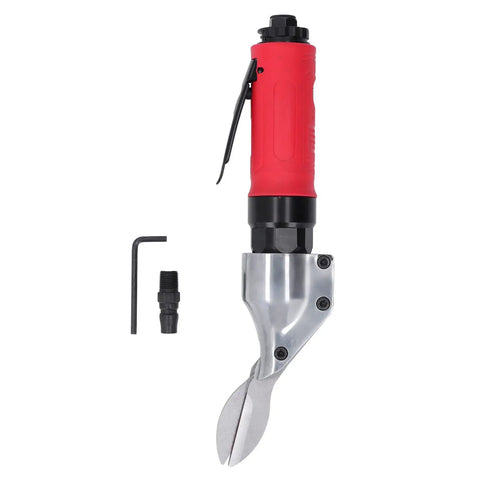 Heavy Duty Pneumatic Metal Shear Cutter With Boss Level Ergonomic Rubber Grip Air Powered Scissor Snips That Cuts Like Butter Iron Aluminum And Stainless Steel