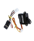 High Performance 3 Kg Digital Coreless 8.4 Volt Sleek Brushless Servo for RC cars with metal gear and wires.