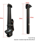Folding Bike Stem Aluminum Alloy Adjustable Quick Release One And One Eighth Inch Fork Clamp 28.6mm and 25.4mm