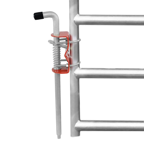 18 Inch Solid Steel Anchor Cane Bolt Gate Drop Rod For Round Tube Gates Built Tough As Nails To Resist Hard Winters With A Breeze Pre Install Setup