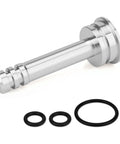 Direct Fit Transmission Cooler Bypass Kit For GM 6L80/90 And 8L90, CNC Machined Aluminum With Buna O-Rings, Easy Install, 1 Pack