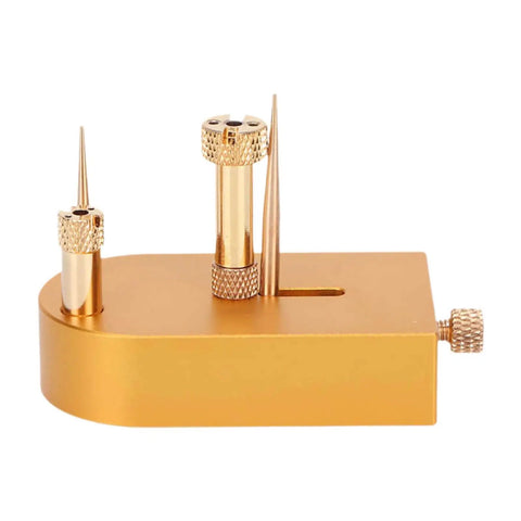 Pro Grade Watch Repair Balance Wheel Bracket Movement Holder for Precision Adjustment, Metal Construction, side view