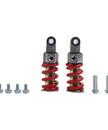 Rear Wheel Shock Absorber Spring For Kugoo Electric Scooter 8 Inch Steel Suspension Replacement Parts Black 2 Pack