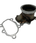 Stainless Steel 2.5 Inch V Band Clamp Flange Turbo Downpipe Adapter For T25 T28 GT25 GT28 Turbos 63mm Connector CNC Machined