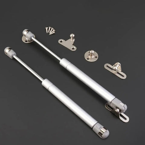Ultra Sturdy Hydraulic Gas Spring Hinges For Cabinets And Lids With Soft Close Heavy Duty Kitchen Door Struts Durable Gas Pressure Rods 2 Pack