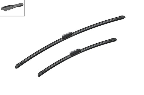 Aerotwin A102S Front Wiper Blades Set 650mm And 475mm For Left Hand Drive EU Slick Wipe All Weather Performance Quiet Operation Long Lasting