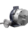3 Jaw Chuck Indexing Head For Milling Machines 6 Inch 8 Inch And 10 Inch CNC Rotary Spindle For Horizontal Or Vertical Use With 1 To 90 Reduction Ratio