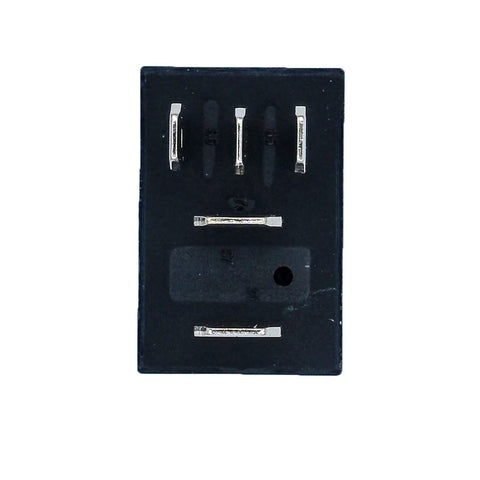 Bottom view of Beefy 12V 20A 30A Five Terminal Relay For Cub Cadet White Outdoor MTD Yard Man Bolens Troy Bilt Tractor Lawn Mowers