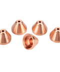 Precision Copper Plasma Cap For Thermal Dynamics Cutting Torch Consumables 5 Pack showing five durable copper plasma caps.