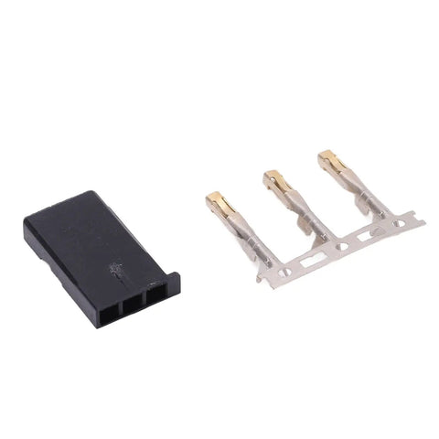 100 Sets ABS RC Plane JR Connector Kit With Female And Male Plug Housing Crimp Terminals For Electronic Equipment And RC Aircraft Models