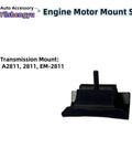 3-Piece Beefed-Up Engine Motor Mount Kit For Trucks And SUVs Fits Silverado 1500 2500 3500 Tahoe Suburban Avalanche Yukon Escalade