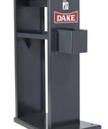Heavy Duty Steel Pedestal Base For No 3 Arbor Press Featuring Beefy Welded Plates And Clever Built In Storage to stabilize your work.