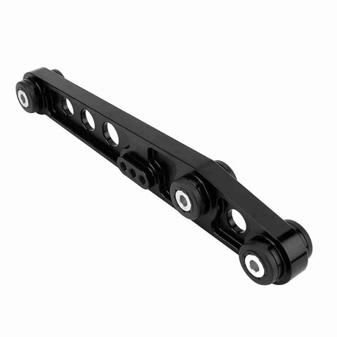 Rear Lower Control Arms Subframe Brace Kit For 1992-1995 Integra And 1994-2001 Models in durable black finish.