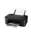 Slick Wireless All In One Home Office Printer Scanner Copier with paper printing, compact black design, and easy access features.