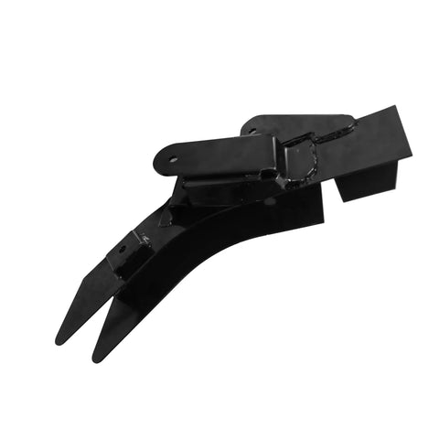 Heavy Gauge Steel Rear Right Frame Repair Kit For Jeep Wrangler Tj 1997 2003 Rubicon Sahara Sport straight view detailing bracket design.