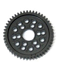52T 32P Nylon Spur Gear For Associated RC10, durable 52 tooth gear upgrade, close-up view showcasing high-grade nylon material