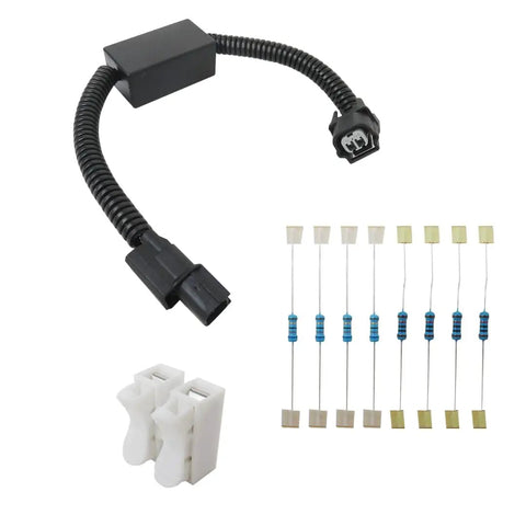 68 To 120 Ohms VCM Muzzler Harness Disable Kit Replacement For 3.5L V6 Engine with resistors and connectors