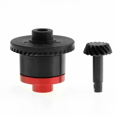 39T Main Gear And 15T Pinion RC Diff Gear Set For 1/16 E-Revo Slash Summit Rally Upgrades Steel Machined For Smooth Operation
