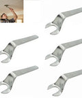 5 Piece Hella Durable Fire Sprinkler Spanner Wrench Kit For 1 2 Inch Pendent Recessed Heads Pro Grade Steel Fixture Tool close-up.