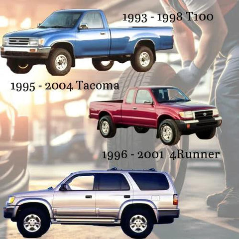 3 Toyota models for compatibility with 2 Pack Rear Hub Bearing O Ring For Toyota T100, Tacoma And 4Runner OEM Grade Replacement Kit