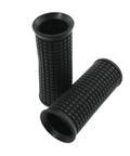 Black textured grips for 21 Speed Bicycle Twist Shifter Lever Kit Beefed-Up With Left And Right Grip Shifters And 3 X 7 Speed Cables
