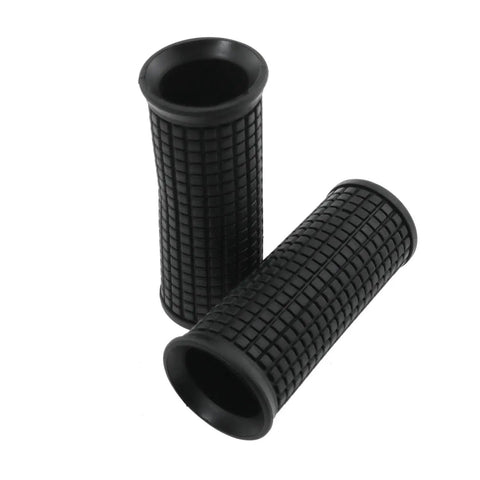 Black textured grips for 21 Speed Bicycle Twist Shifter Lever Kit Beefed-Up With Left And Right Grip Shifters And 3 X 7 Speed Cables