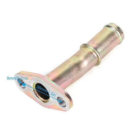 Upgrade Your Boost Setup With This Rock Solid Aluminum Turbo Oil Drain Flange Pipe For Gt25 Gt28 Ball Bearing Engines Featuring M8 Bolts Plus Gasket And Washer For A Seamless Leak Free Performance That Keeps Your Ride Running Smooth As Butter Under Heavy. aluminum turbo oil drain flange pipe, 38mm, 8mm bolt holes