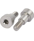 304 Stainless Steel Hex Socket Shoulder Bolt 8mm Shoulder Diameter And Length, M6 Thread, 5 Pieces, side view
