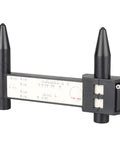 Shop Rated Pcd Measuring Tool For Hot Rods And Beater Rides Reads 4 5 6 8 Lug Patterns, rugged steel gauge for measuring wheel lug patterns.