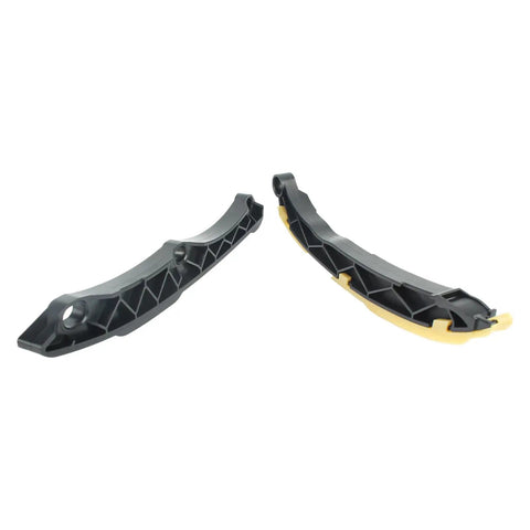 Black plastic guides for Beefed Up Timing Chain Kit Plug In Ready OE Quality Replacement For Hyundai Santa Fe Sport Sonata Tucson