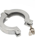 Two Pack KF25 Wing Nut Flange Quick Clamp Hinge ISO KF Size NW25 Stainless Steel 304 Vacuum Fittings Vacuum Hose Clamp
