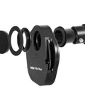 5-Position Eyepiece Filter Wheel for 2-Inch Filters, Lightweight Aluminum Telescope Accessory With Quick-Change Filters