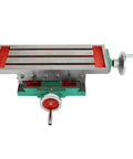 2 Axis Cross Slide Bench Drill Vise Fixture With Adjustable Handle for milling machines, heavy-duty cast iron construction.